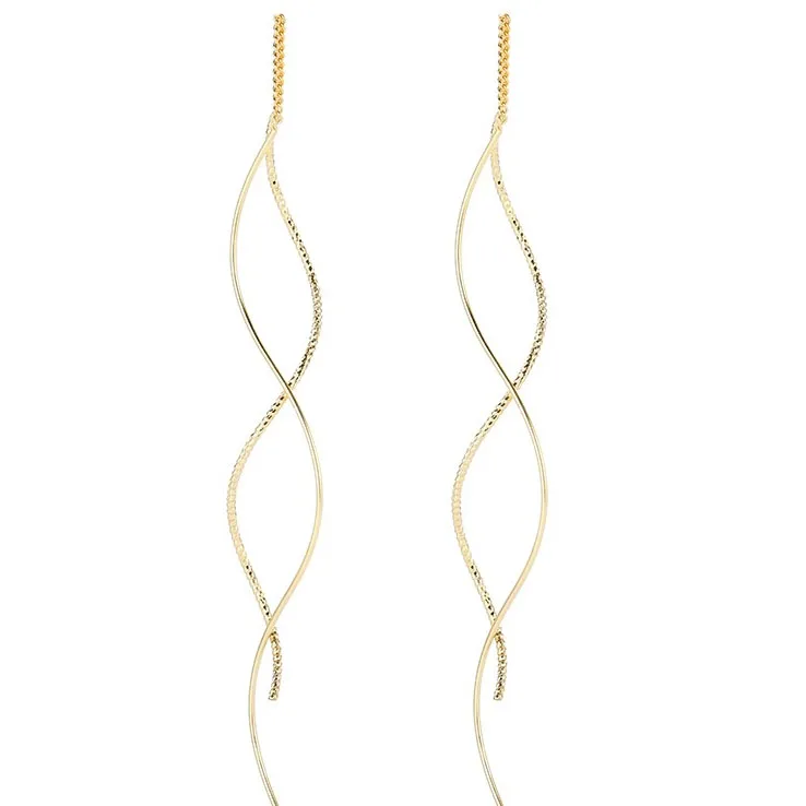 Double Helix Earrings alternate